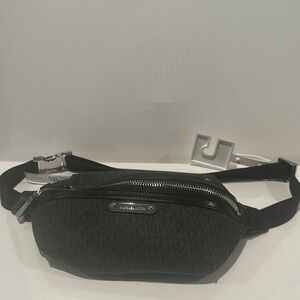MICHAEL Michael Kors Black Belt Bag